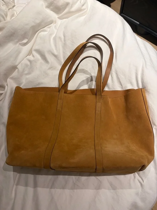 Sezane Gabin Tote - Camel - Picture 3 of 8